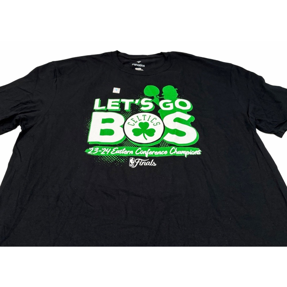 Fanatics‎ Boston Celtics 23-24Eastern Conference Champions T Shirt Mens 2XL NWOT